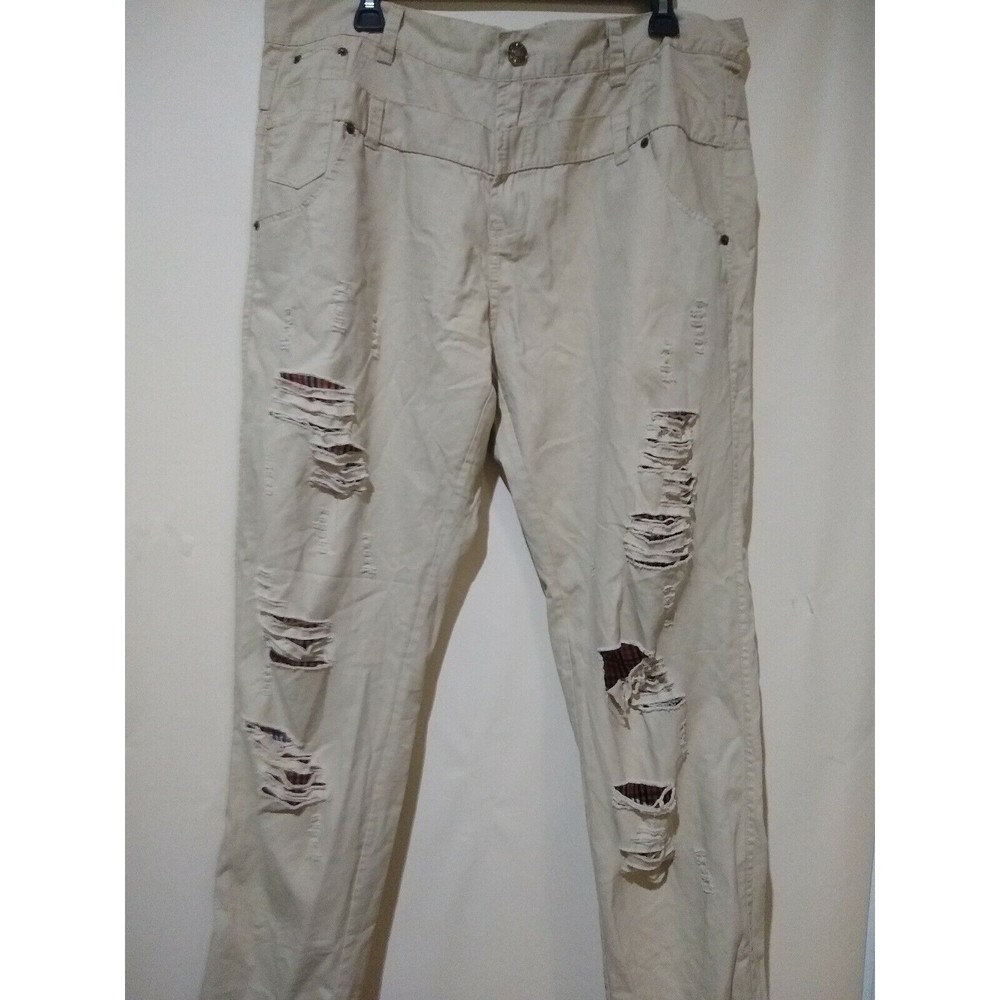 LEA GIANTS Men's Beige Pants Size 40 (619)